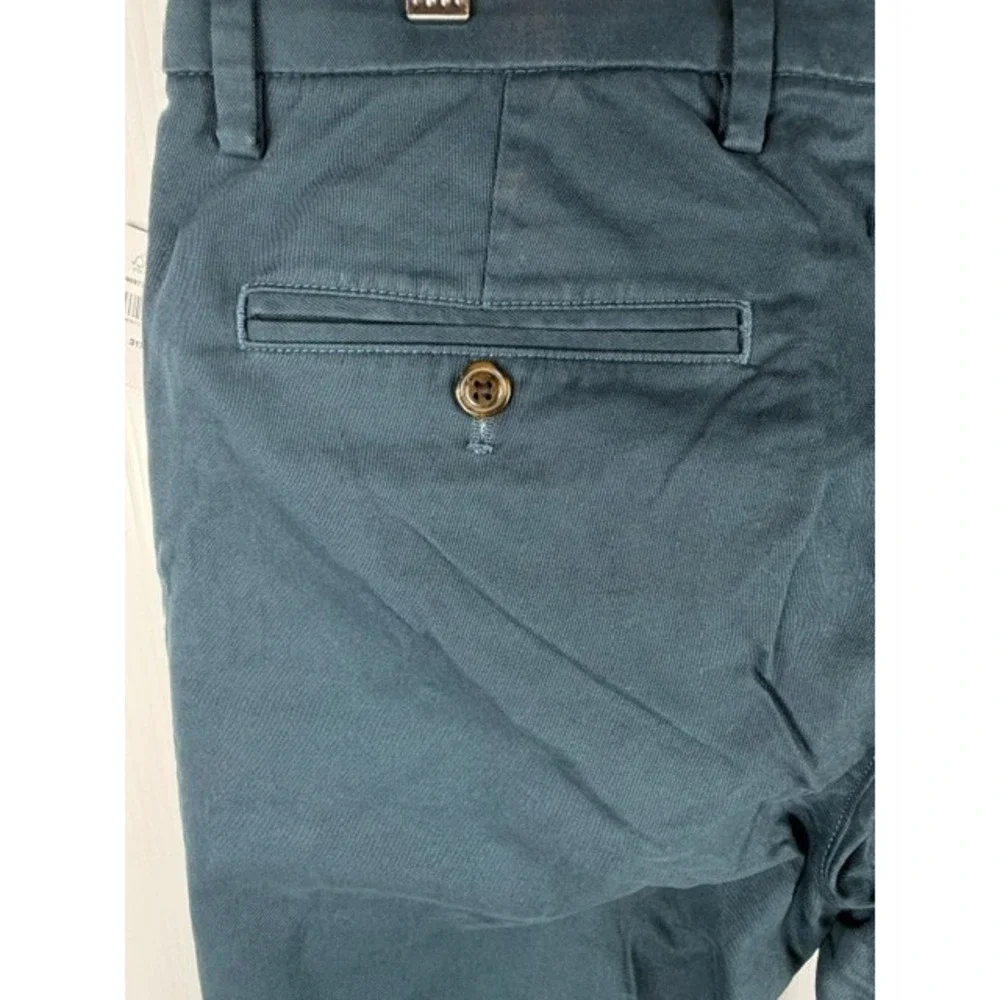 GAP Chino Pants Men 31x30 Slim Essential Khaki GapFlex Comfort Stretch Teal